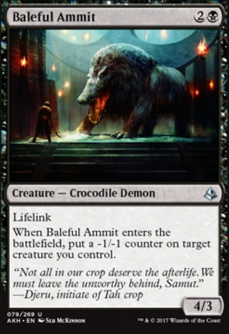 Baleful Ammit feature for Killer Crocs in Standard! (Budget too!)