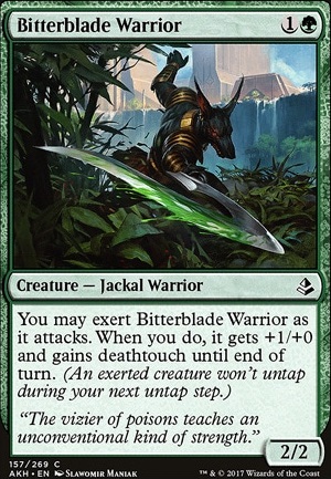 Featured card: Bitterblade Warrior