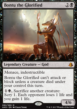 Commander: Bontu the Glorified