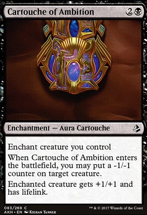 Featured card: Cartouche of Ambition