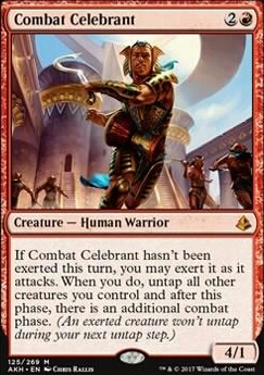 Combat Celebrant feature for Relentless Advance