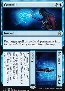 Featured card: Commit / Memory
