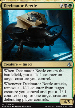 Featured card: Decimator Beetle