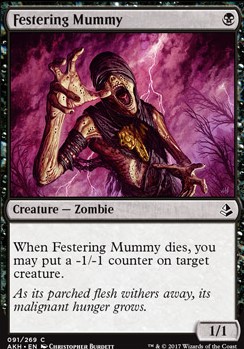Featured card: Festering Mummy