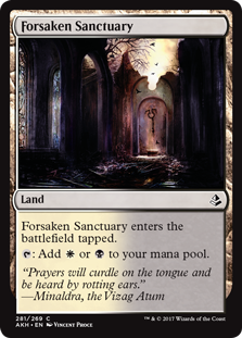 Featured card: Forsaken Sanctuary