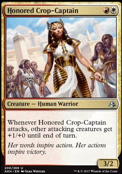 Featured card: Honored Crop-Captain