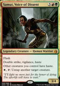 Featured card: Samut, Voice of Dissent