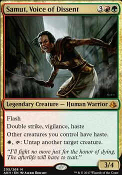 Commander: Samut, Voice of Dissent