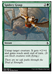 Featured card: Spidery Grasp