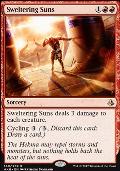 Featured card: Sweltering Suns