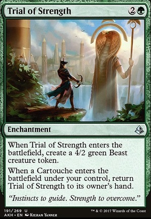 Featured card: Trial of Strength