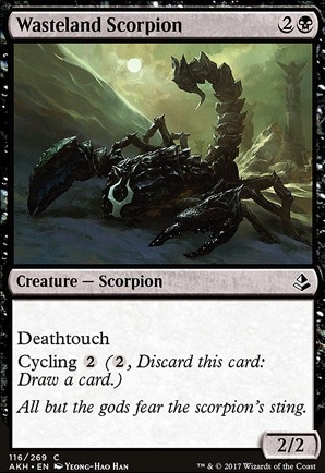 Featured card: Wasteland Scorpion