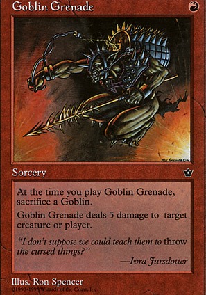 Goblin Grenade feature for Exploding Goblins