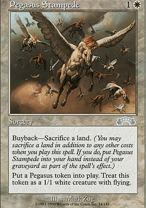 Featured card: Pegasus Stampede