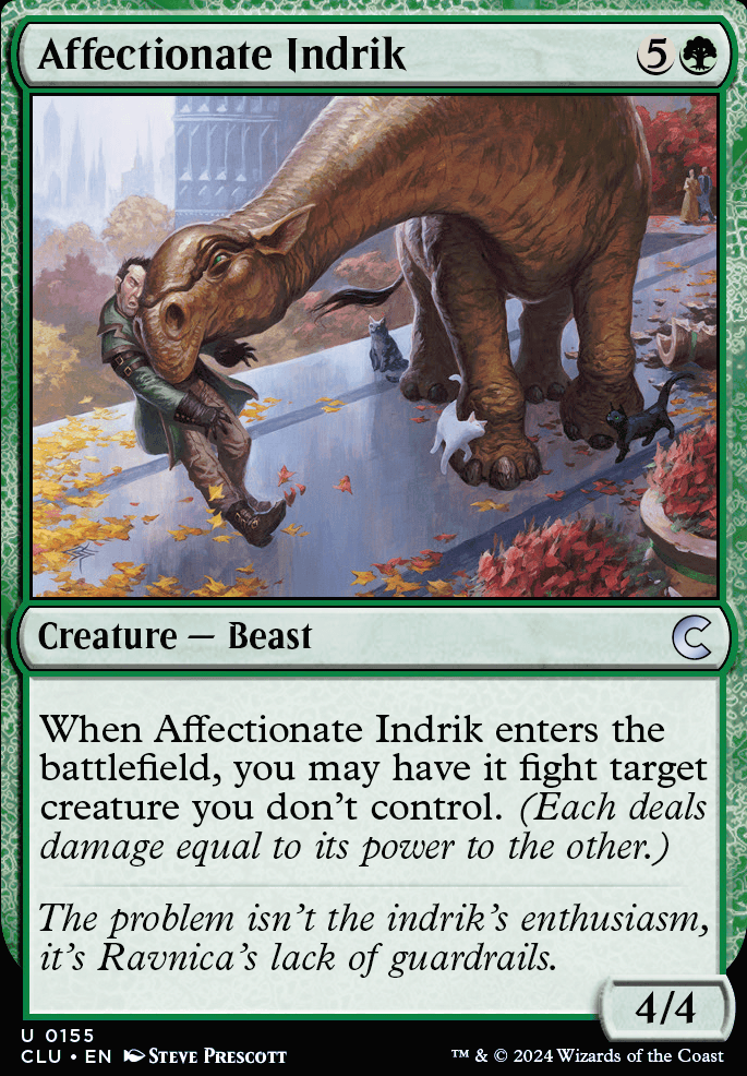 Featured card: Affectionate Indrik