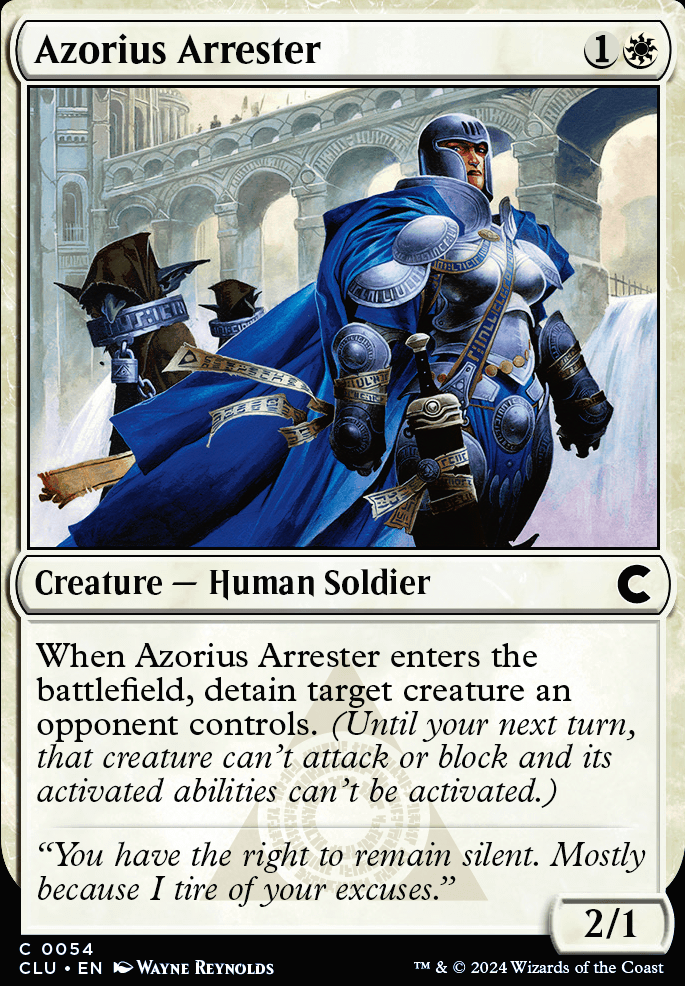 Azorius Arrester feature for Call to Arms (Weenies)