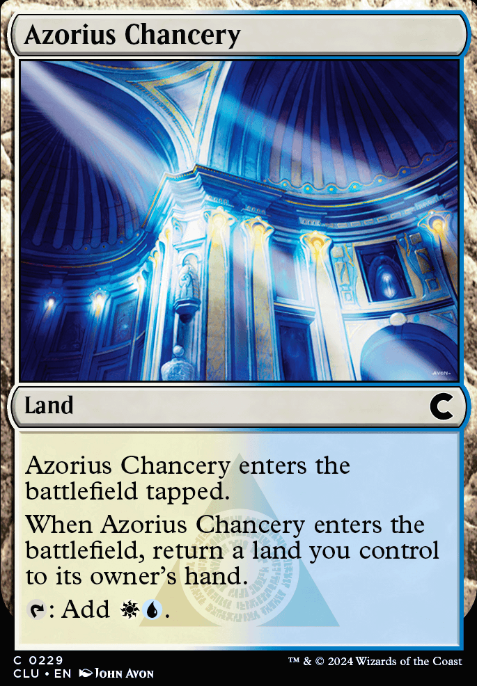 Azorius Chancery feature for Its' My Life!