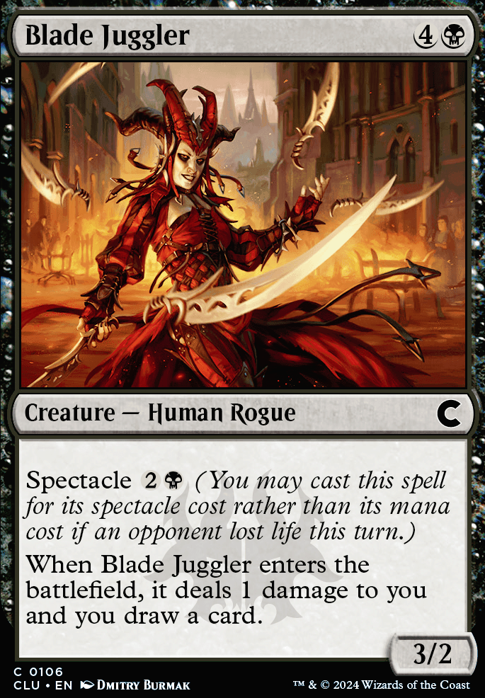 Featured card: Blade Juggler