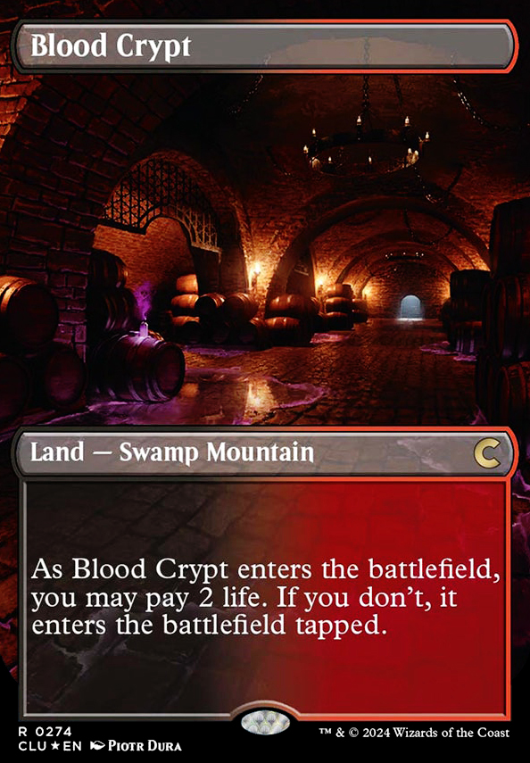 Blood Crypt feature for They simply will not die