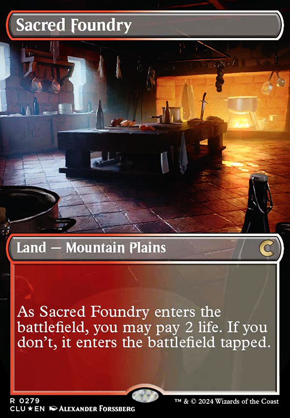 Sacred Foundry feature for Burning Face 