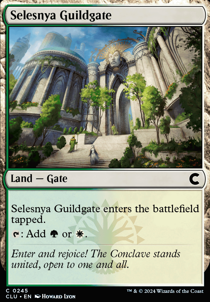 Selesnya Guildgate feature for trostani