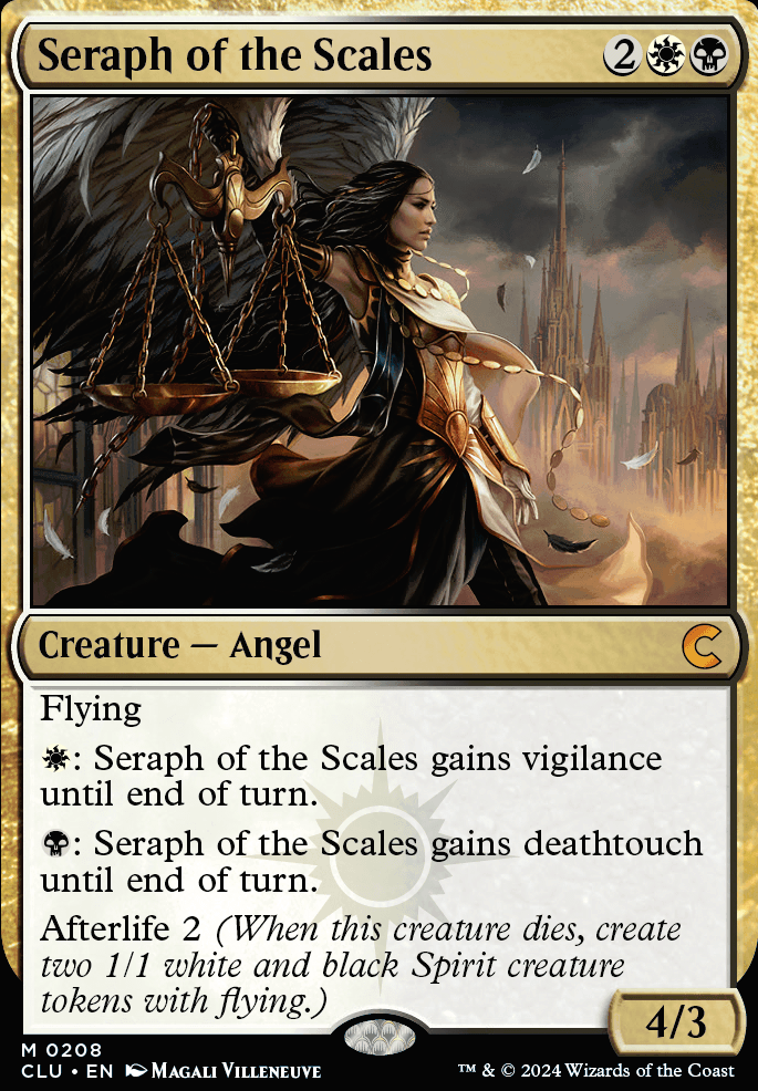 Seraph of the Scales feature for Orzhov Dominion