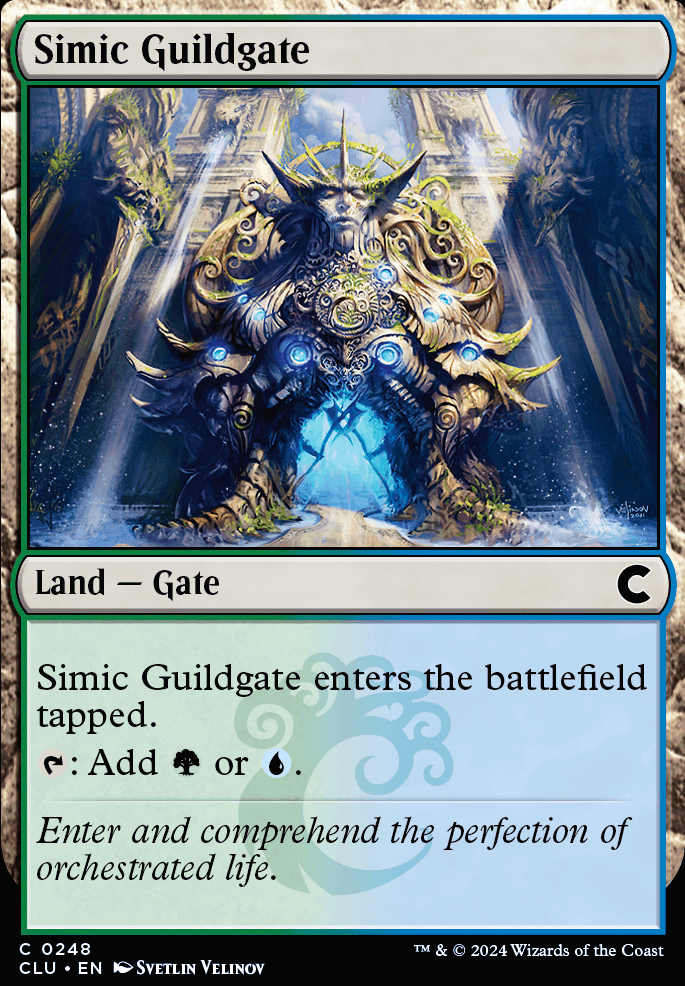 Simic Guildgate feature for Simic evolve overload