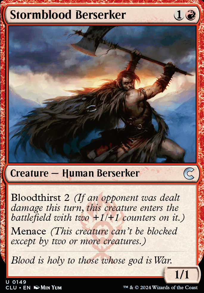 Featured card: Stormblood Berserker