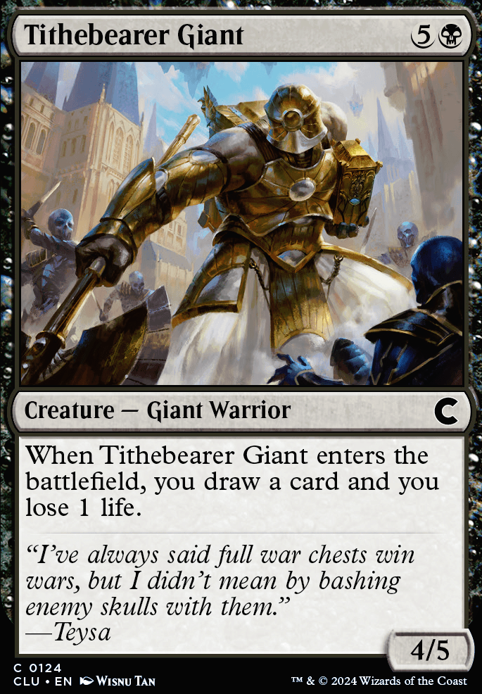 Featured card: Tithebearer Giant