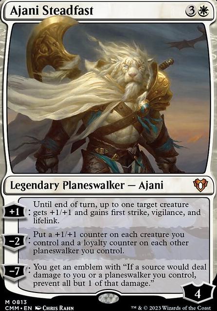 Commander: Ajani Steadfast