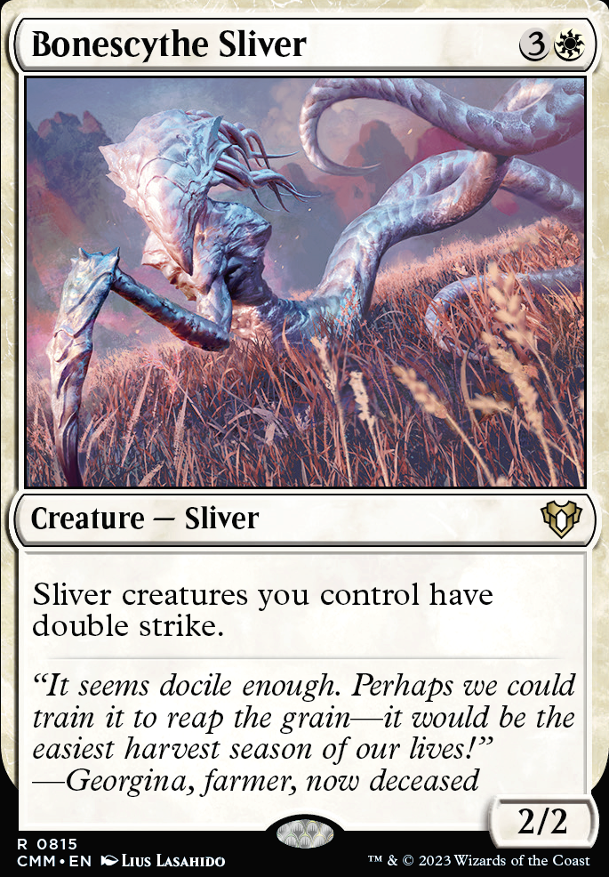Bonescythe Sliver feature for Naya Slivers M14 (suggestions for SB please!!)