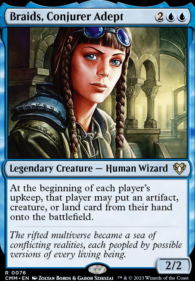 Braids, Conjurer Adept feature for Braids and Big creatures