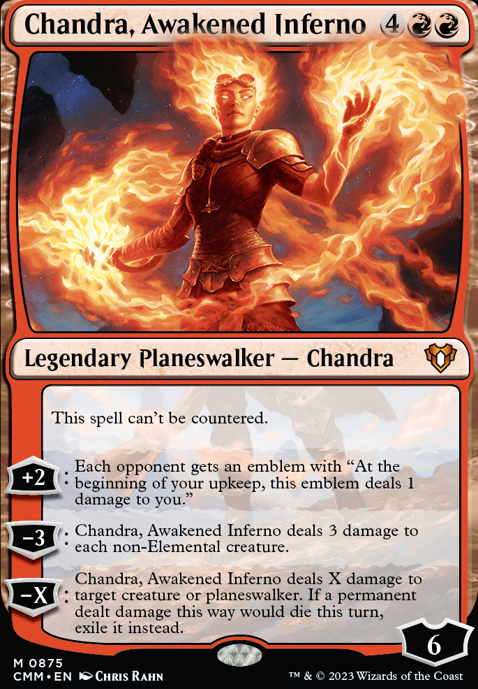 Commander: Chandra, Awakened Inferno