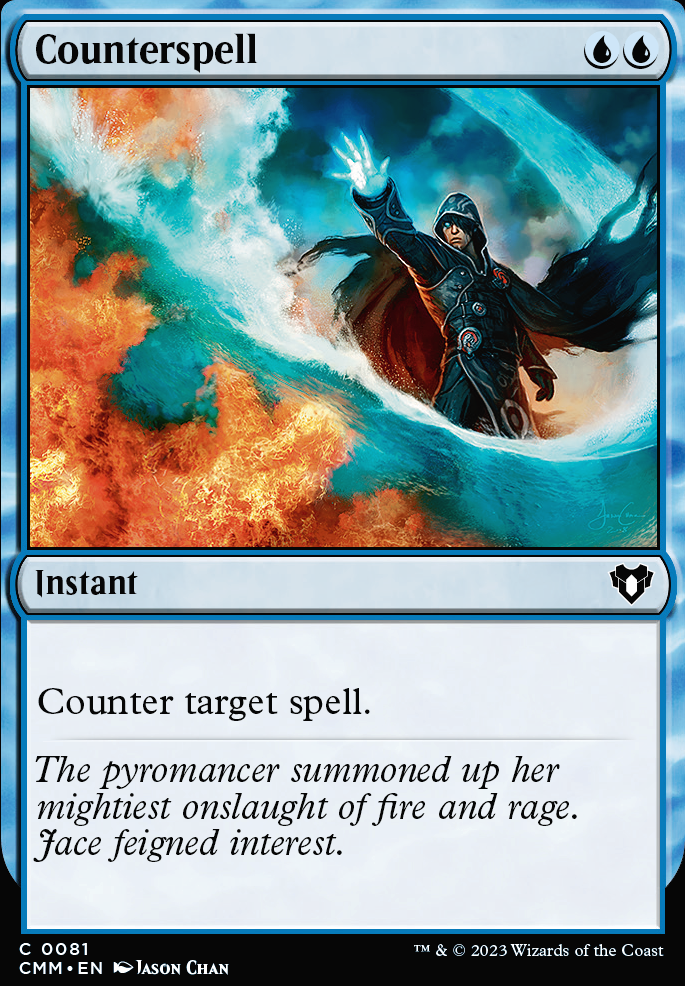 Counterspell feature for Izzet Control Canadian Highlander copy