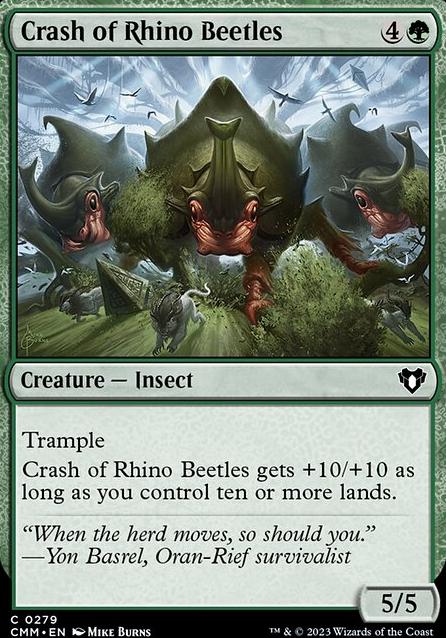 Featured card: Crash of Rhino Beetles