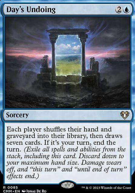Day's Undoing feature for Izzet prison