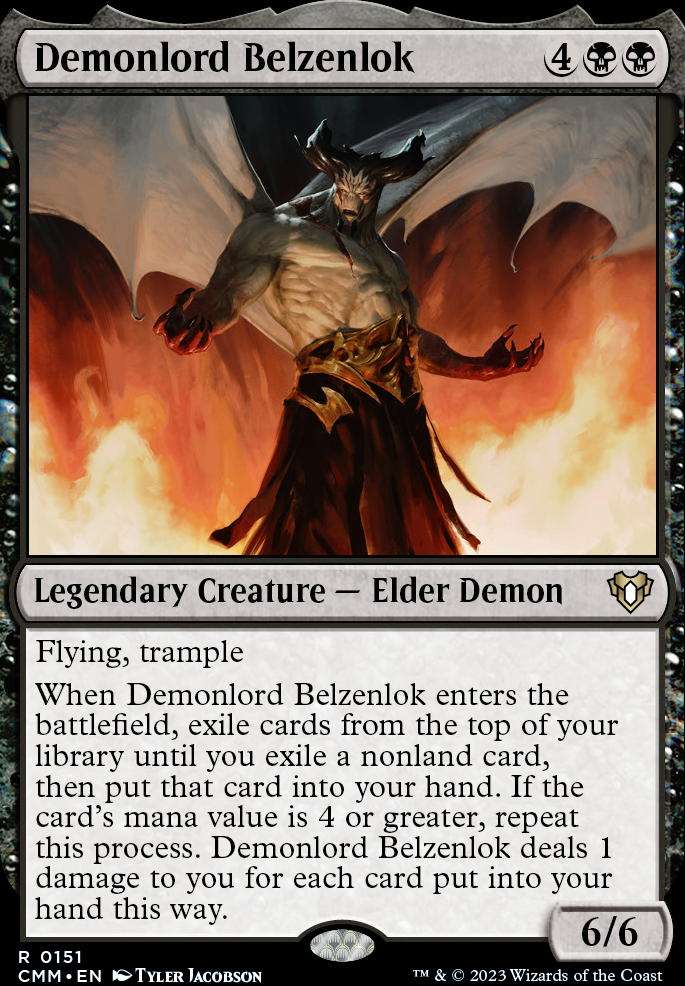 Demonlord Belzenlok feature for Gentlemen of the four outs.