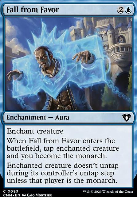 Fall from Favor feature for Commander legends draft 2