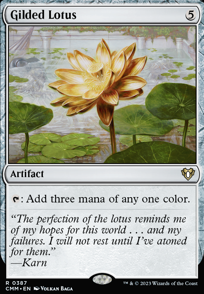 Commander: Gilded Lotus