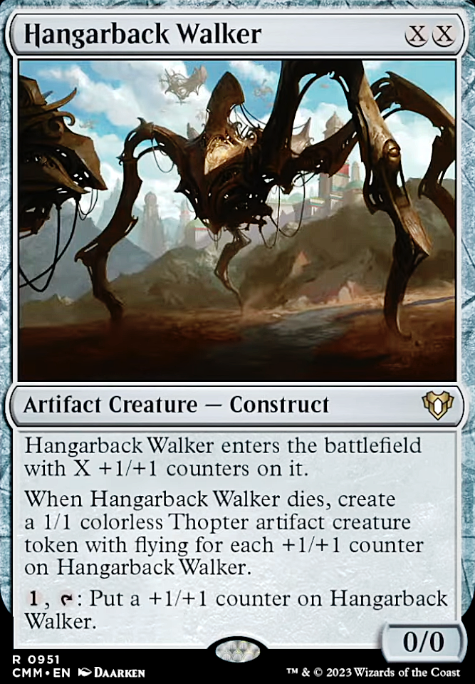 Hangarback Walker feature for The Tokens of Jund