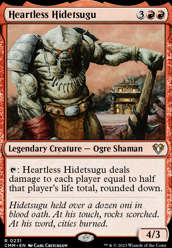 Heartless Hidetsugu feature for The Tinderbox