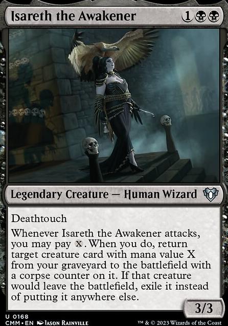 Isareth the Awakener feature for Death by arrows