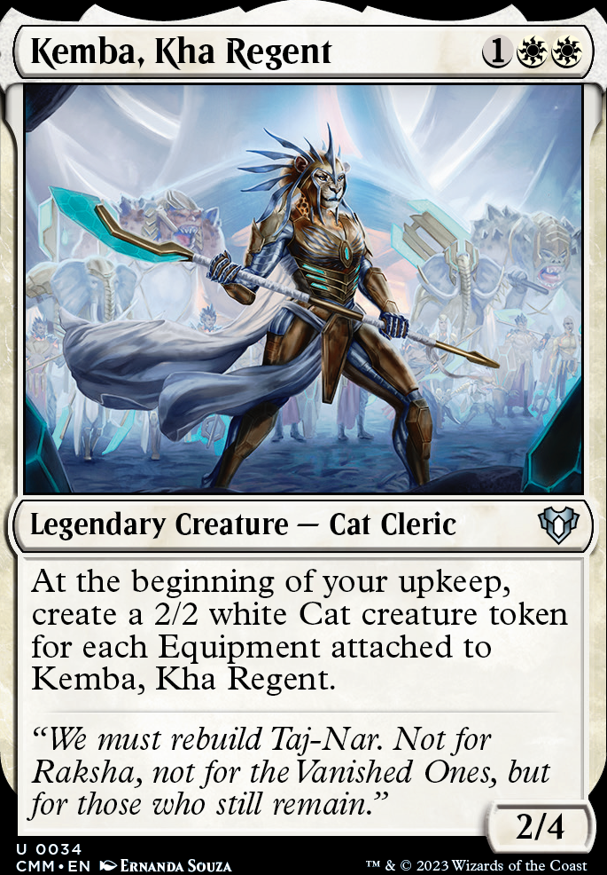 Kemba, Kha Regent feature for Forge the Kittens!