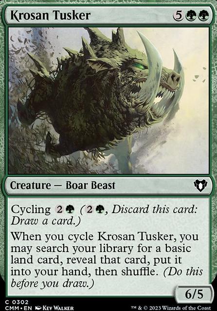 Krosan Tusker feature for Budget Timmy Deck