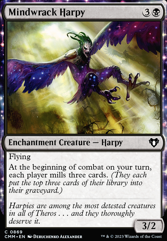 Featured card: Mindwrack Harpy