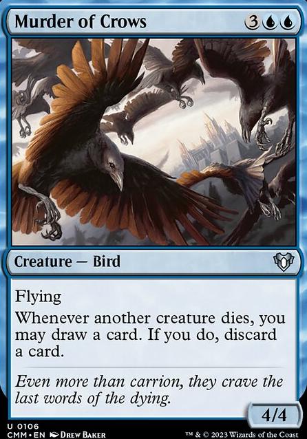 Murder of Crows feature for All my uncommon blue creatures Deck