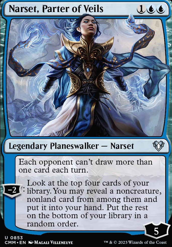 Featured card: Narset, Parter of Veils