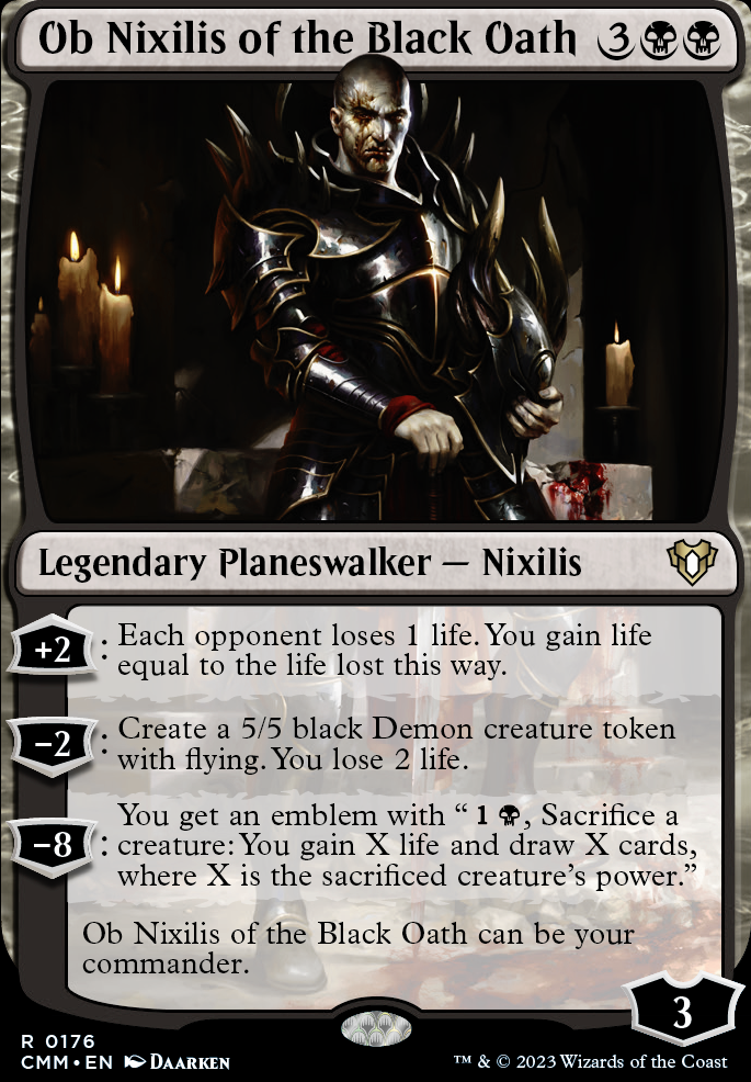 Featured card: Ob Nixilis of the Black Oath