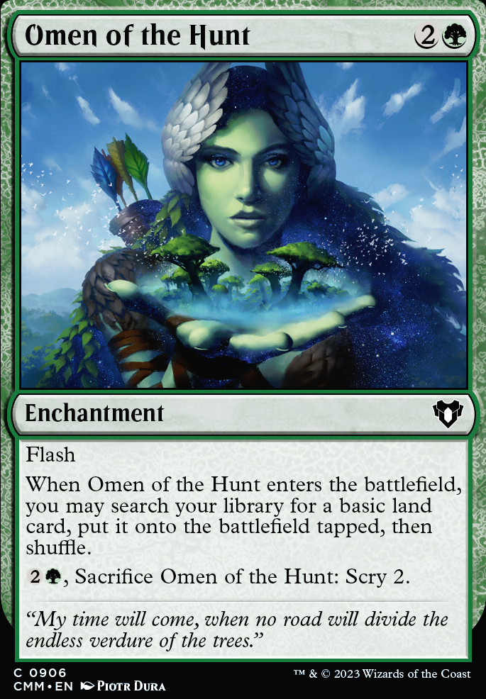 Featured card: Omen of the Hunt