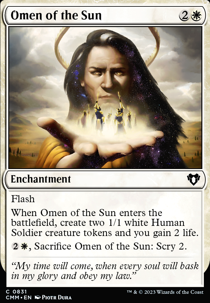 Featured card: Omen of the Sun